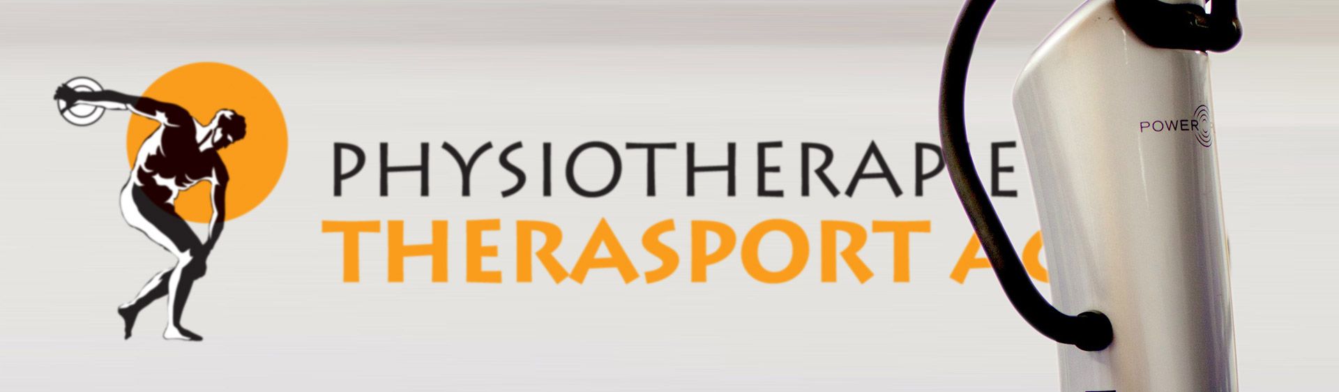 Physiotherapie Therasport AG Banner